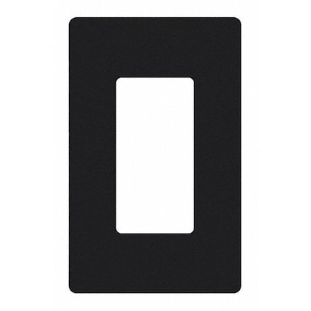 Designer Wall Plates, Number of Gangs: 1 Satin Finish, Midnight MPN:SC-1-MN