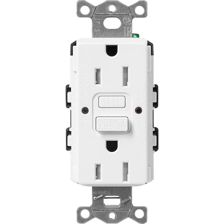 Receptacles, GFCI, Tamper-Resistant, Snow MPN:SCR-15-GFST-SW