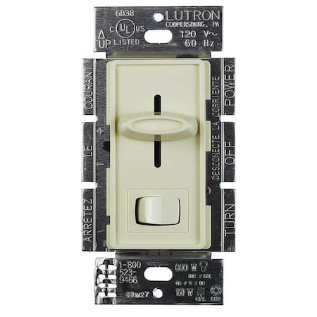 Lighting Dimmer, Rocker/Slide, 3-Way MPN:SF-12P-277-3-IV