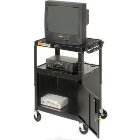 Steel Audio Visual & Instrument Security Cart AVJ42C