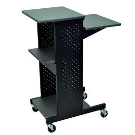 Luxor 4-Shelf Mobile Presentation Workstation 18