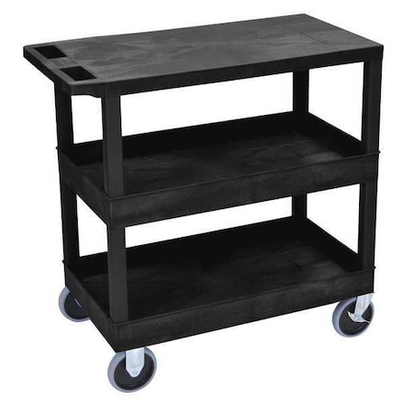 Cart, (2) Tub, 1 Flat Shelves, 18