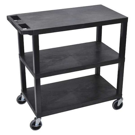 Cart, (3) Flat Shelves, 18