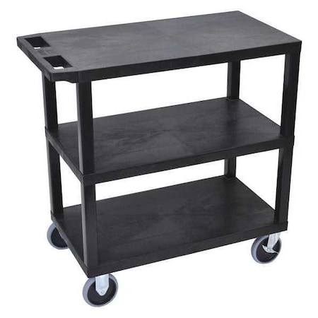 Cart, (3) Flat Shelves, 18