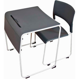 Luxor Lightweight Stackable Student Desk and Chair STUDENT-STK1PK