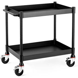 Luxor MightyHaul 3 Shelf Heavy-Duty Utility Cart 1200 lb. Cap. 39-15/16