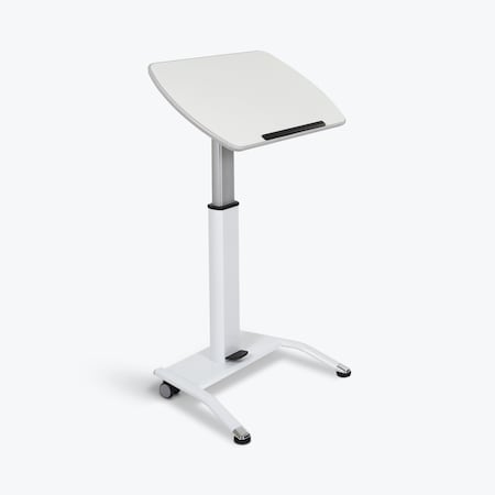 Pneumatic Adjustable-Height Lectern MPN:LX-PNADJ-WH