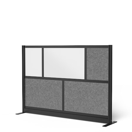Workflow Modular Wall Room Divider System - Black Frame - 70