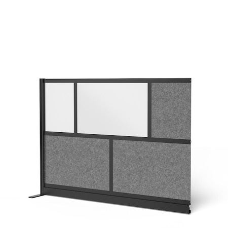 Workflow Modular Wall Room Divider System - Black Frame - 70