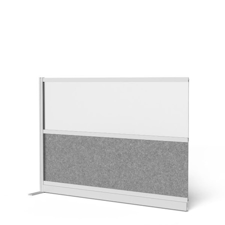 Expanse Modular Wall Room Divider System - Silver Frame - 70