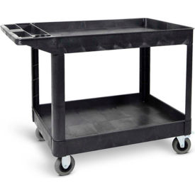 Luxor Heavy-Duty Utility Cart Two Shelves 5