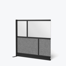 Luxor Modular Wall Room Divider Frosted Acrylic 53