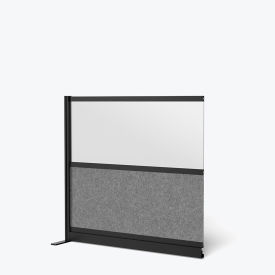 Luxor Modular Wall Room Divider Frosted Window 53