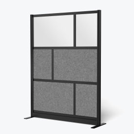 Luxor Modular Wall Room Divider Frosted Window 53