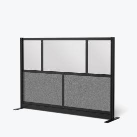 Luxor Modular Wall Room Divider Frosted Window Narrow Panel 70