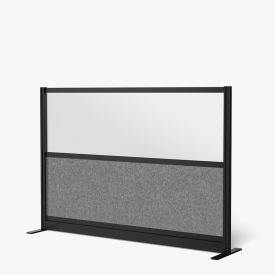 Luxor Modular Wall Room Divider Frosted Window Wide Panel 70