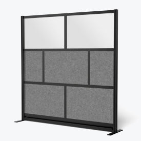 Luxor Modular Wall Room Divider Frosted Window 70
