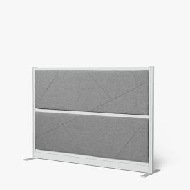 Luxor Modular Plush Room Divider Wall 70