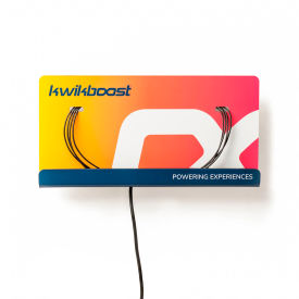 Luxor KwikBoost® Standard Courtesy Charging Station Wall Mounted with Custom Graphics KB99038