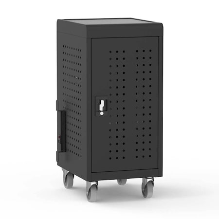 USB-C Secure Charging Cart, Pre-Wired Solution for Fast, Organized Charging for up to 24 Devices MPN:CHMC001