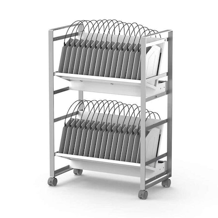 The Universal USB-C Charging Cart with an Easy-Access Design for an Effortless User Experience MPN:CHMC006