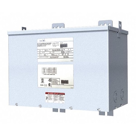 General Purpose Transformer, 9 kVA, NEMA 3R, 120/208V, 216/228/240V MPN:G009K3JH8A03