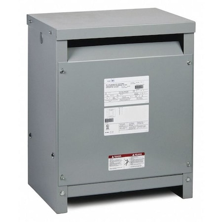 General Purpose Transformer, 45 kVA, NEMA 2, 120/208V, 540/555/570/585/600/615/630V MPN:G045K5RH2A04