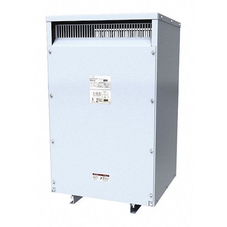 General Purpose Transformer, 100 kVA, NEMA 2, 120/240V, 540/555/570/585/600/615/630V MPN:G100K2RF2A04