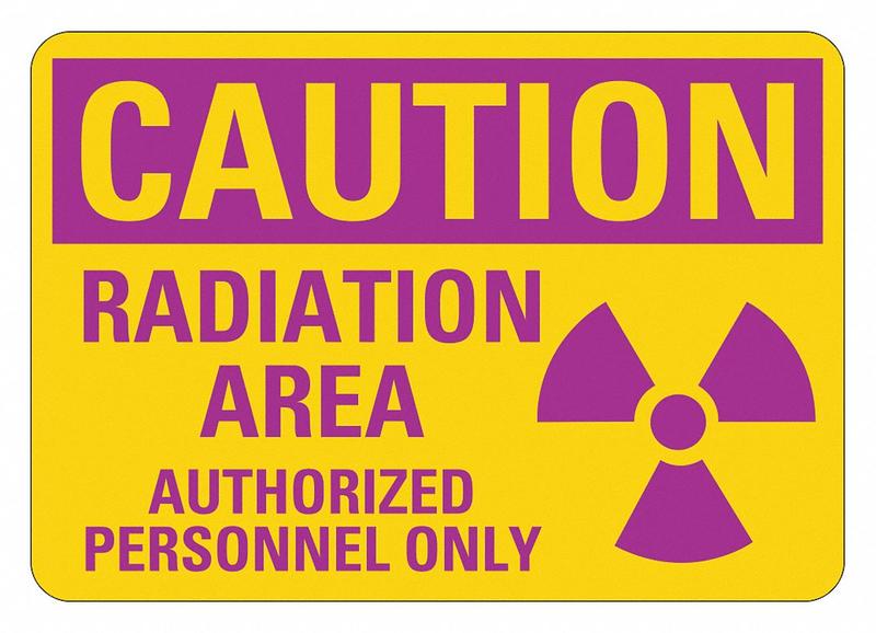 Radiation Sign 7 inx10 in Plastic MPN:LCU1-0015-NP_10x7 Radiation Sign 7 inx10 in Plastic MPN:LCU1-0015-NP_10x7