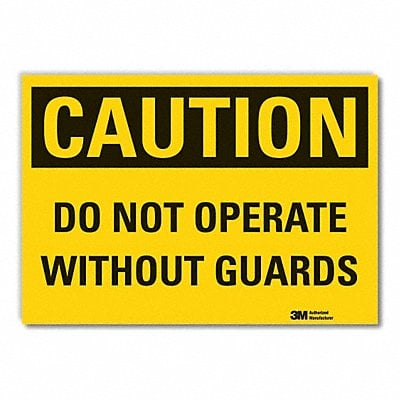Machine Guards Caut Rflct Lbl 10x14in MPN:LCU3-0322-RD_14x10 Machine Guards Caut Rflct Lbl 10x14in MPN:LCU3-0322-RD_14x10