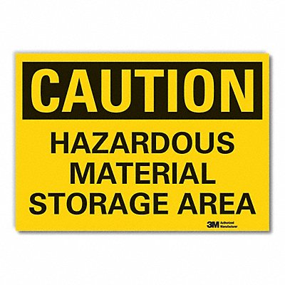 Hazardous Mtrls Caut RflctvLbl 5x7in MPN:LCU3-0331-RD_7x5 Hazardous Mtrls Caut RflctvLbl 5x7in MPN:LCU3-0331-RD_7x5