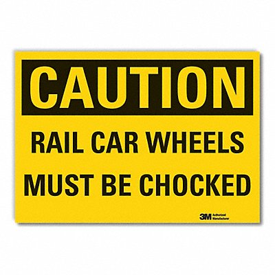 Chock Wheels Caution Rflct Lbl 10x14in MPN:LCU3-0336-RD_14x10 Chock Wheels Caution Rflct Lbl 10x14in MPN:LCU3-0336-RD_14x10
