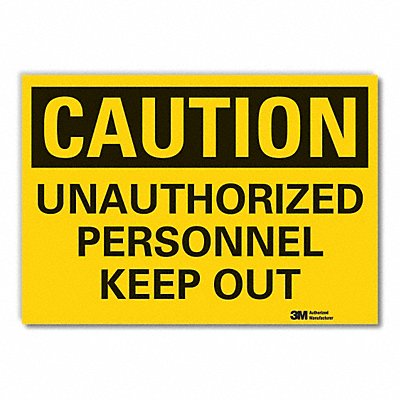 Auth Person Rflct Label 10 in x 14 in MPN:LCU3-0338-RD_14x10 Auth Person Rflct Label 10 in x 14 in MPN:LCU3-0338-RD_14x10