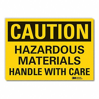 Hazardous Mtrl Caution Rflct Lbl 10x14in MPN:LCU3-0362-RD_14x10 Hazardous Mtrl Caution Rflct Lbl 10x14in MPN:LCU3-0362-RD_14x10