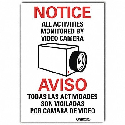 Notice Sign 14x10in Reflective Sheeting MPN:U1-1003-RD_10X14