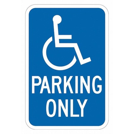 Handicap Parking Sign, 12