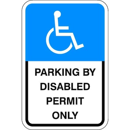 Handicap Parking Sign, 12
