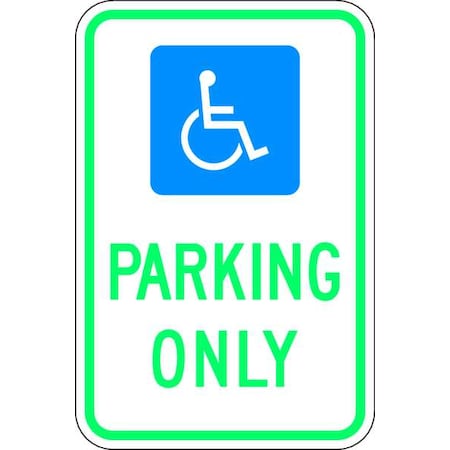 ADA Handicapped Parking Sign, 18