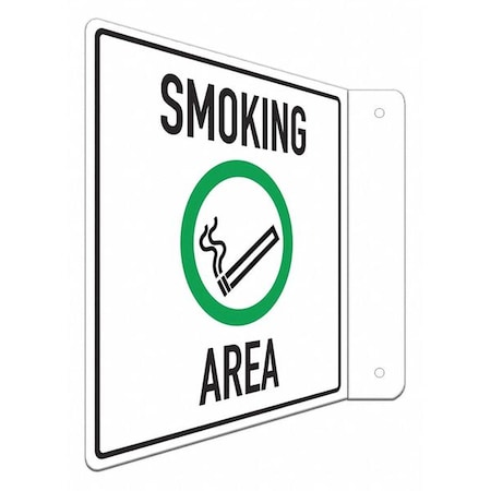 Safety Sign, 8 in H, 8 in W, L-Shape Projection, English, LCFL-0024-RA_8x8 MPN:LCFL-0024-RA_8x8