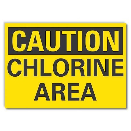 Caution Sign, 3 1/2 in H, 5 in W, Horizontal Rectangle, English, LCU3-0222-RD_5x3.5 MPN:LCU3-0222-RD_5x3.5