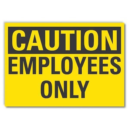 Sign, Self-Adhesive Vinyl, 3-1/2 in. H, LCU3-0229-RD_5x3.5 MPN:LCU3-0229-RD_5x3.5