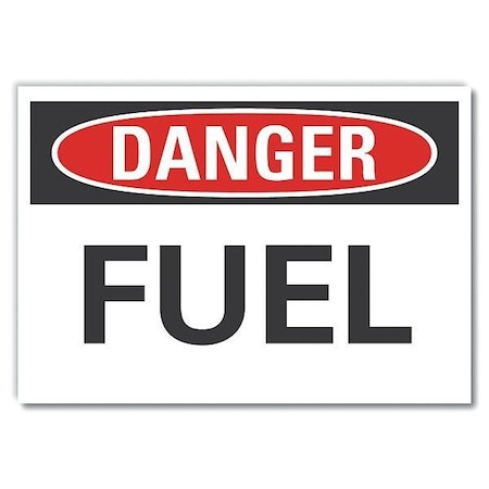Danger Sign, 7 in H, 10 in W, Non-PVC Polymer, Vertical Rectangle, English, LCU4-0298-ED_10x7 MPN:LCU4-0298-ED_10x7