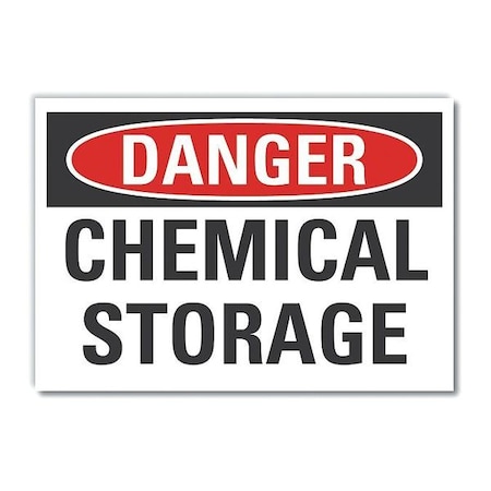Danger Sign, 7 in H, 10 in W, Non-PVC Polymer, Vertical Rectangle, English, LCU4-0383-ED_10x7 MPN:LCU4-0383-ED_10x7