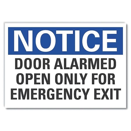 Exit Sign, Polyester, 10