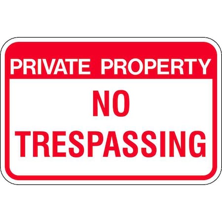 Admittance Sign, 12 in H, 18 in W, Aluminum, Rectangle, English, PPR-023-18HA MPN:PPR-023-18HA