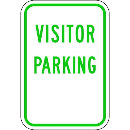 Visitor Parking Sign, 12