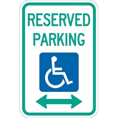 Reserved Parking Parking Sign, 18