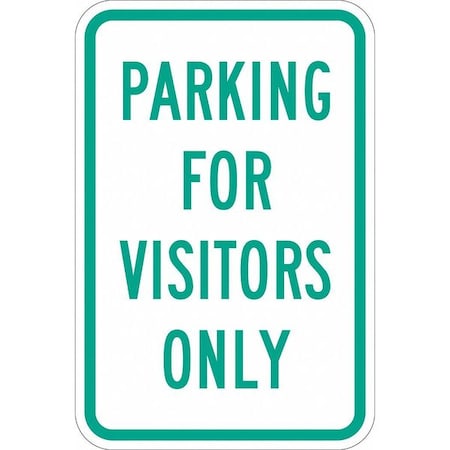 Visitor Parking Sign, 18