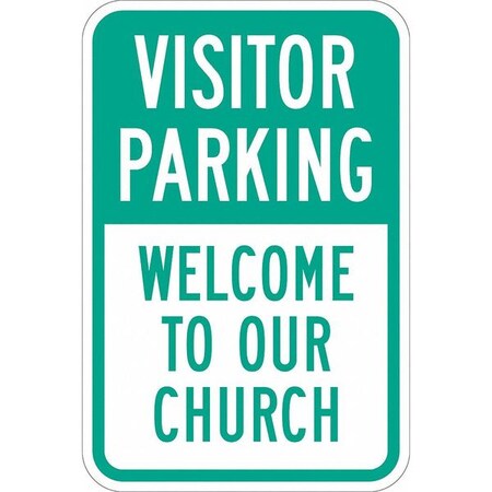 Church Parking Sign, 18