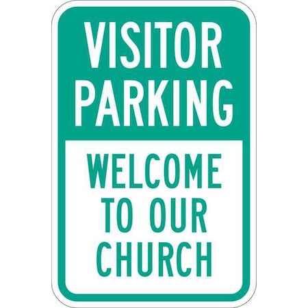Church Parking Sign, 18